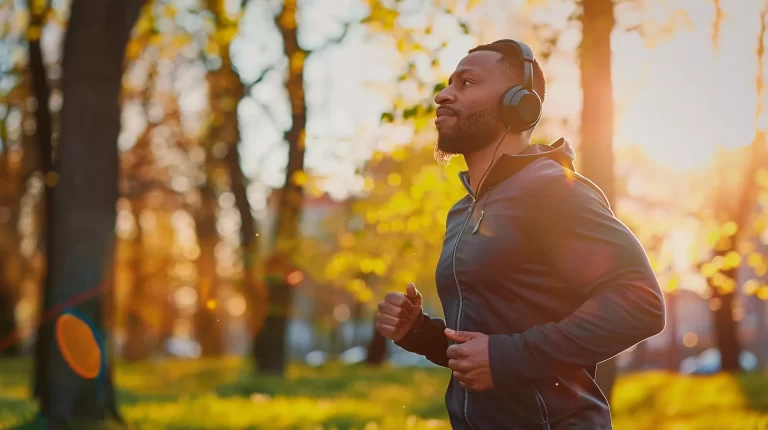 Ook een korte wandeling of rustige jog helpt om toch in beweging te komen.